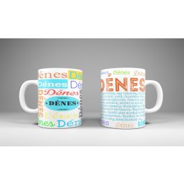 Dénes - neves bögre