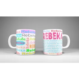 Rebeka - neves bögre