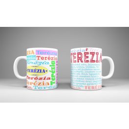 Terézia - neves bögre