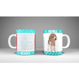 Beagle - állatos bögre