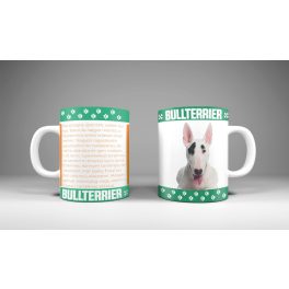 Bullterrier - állatos bögre