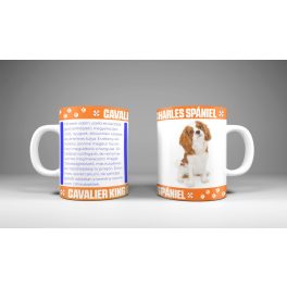 Cavalier King Charles spániel - állatos bögre
