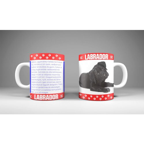 Labrador - állatos bögre