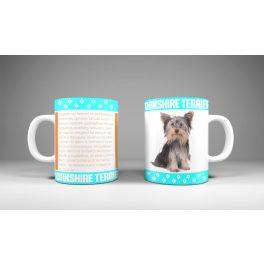 Yorkshire terrier - állatos bögre