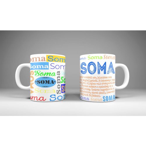 Soma - neves bögre