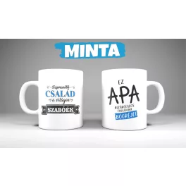 Családi szett - Apa bögre