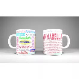 Annabella - neves bögre