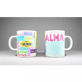 Alma - neves bögre