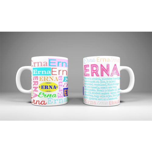 Erna - neves bögre