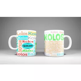Kolos - neves bögre