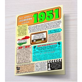 1951 - évszámos képeslap