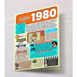 1980 - évszámos képeslap